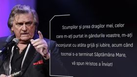 VIDEO Scrisoarea lui Piersic, de pe patul de spital: „Sunt viu!”. În ce stare se află actorul?
